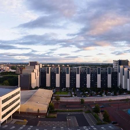 Trendy 10th floor studio apartment Glasgow Esterno foto